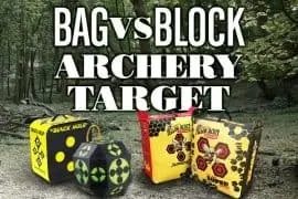 Bag VS Block Archery Target