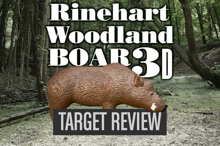 Rinehart Woodland Boar Hog Pig 3D Target