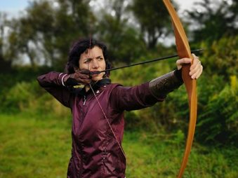 @BossTarget How heavy Traditional Long Bow