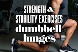 StrengthStabilityExercises–DumbbellLunges