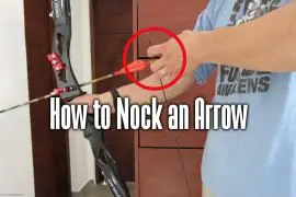 how to nock an arrow
