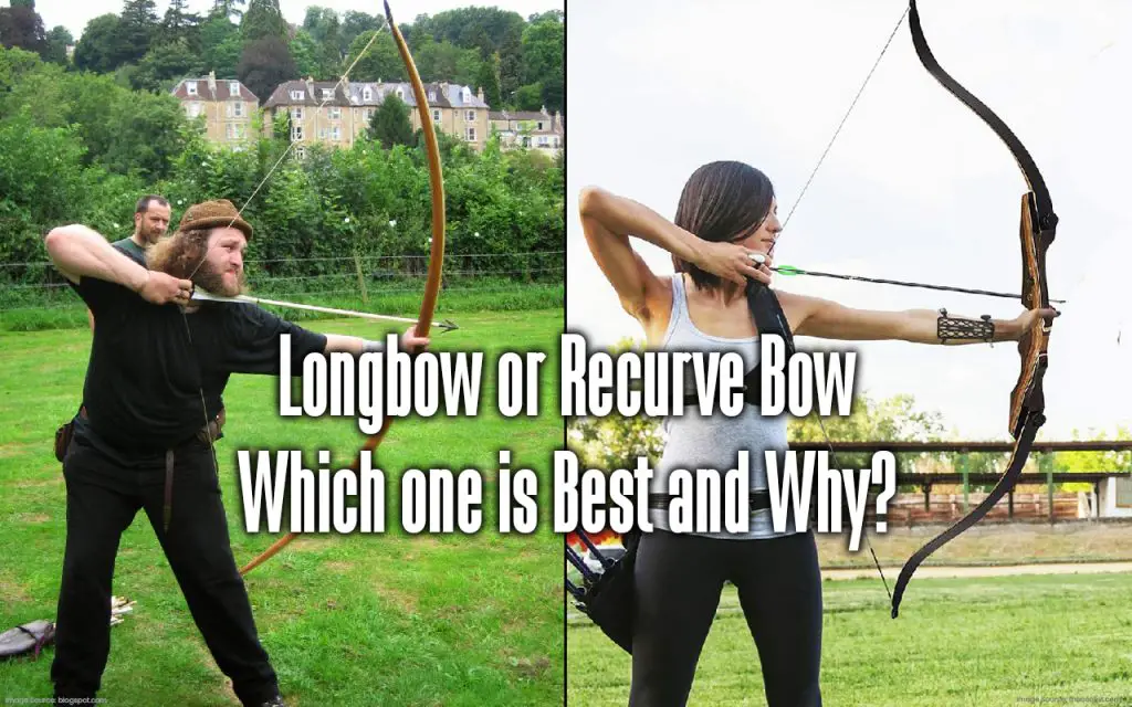 longbow or recurve bow