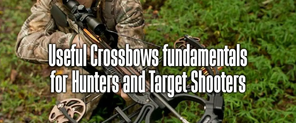 Useful Crossbows fundamentals for Hunters and Target Shooters