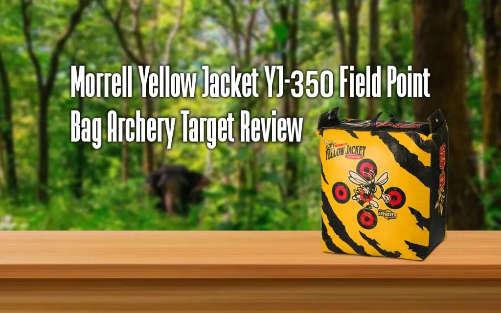 morrell yellow jacket yj 350 field point bag archery target review 2
