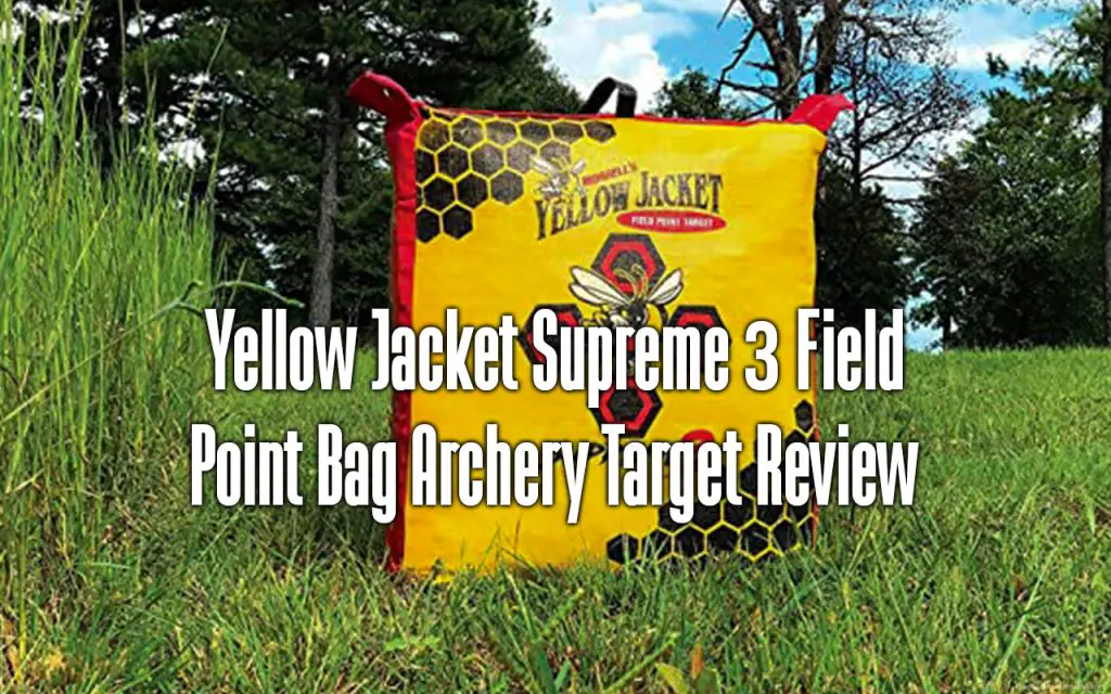 yellow jacket supreme 3 field point bag archery target review